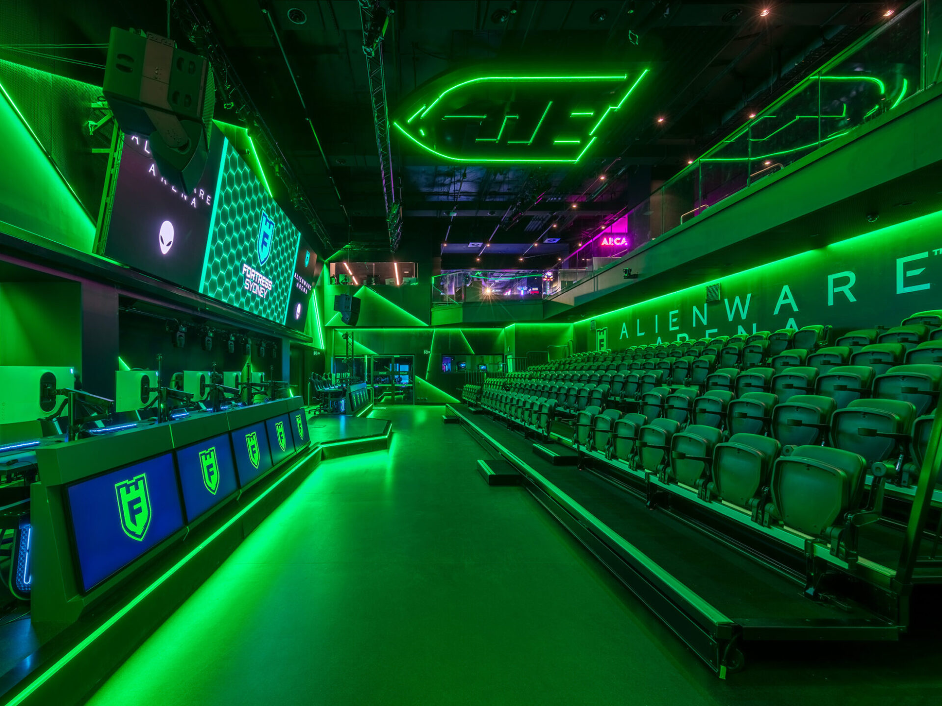 Photo of the event venue arena